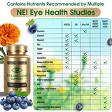 HealthSender extrait bilberry anthocyanines — Antioxydants soutenant la rétine et la vision.