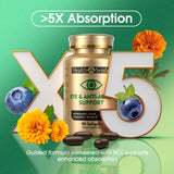 HealthSender flacon-capsules-quotidien-usage — Utilisation simple pour le soutien oculaire quotidien.
