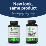Healthy Gut HoloZyme Max capsule, favorise la dégradation des protéines et des glucides après repas.