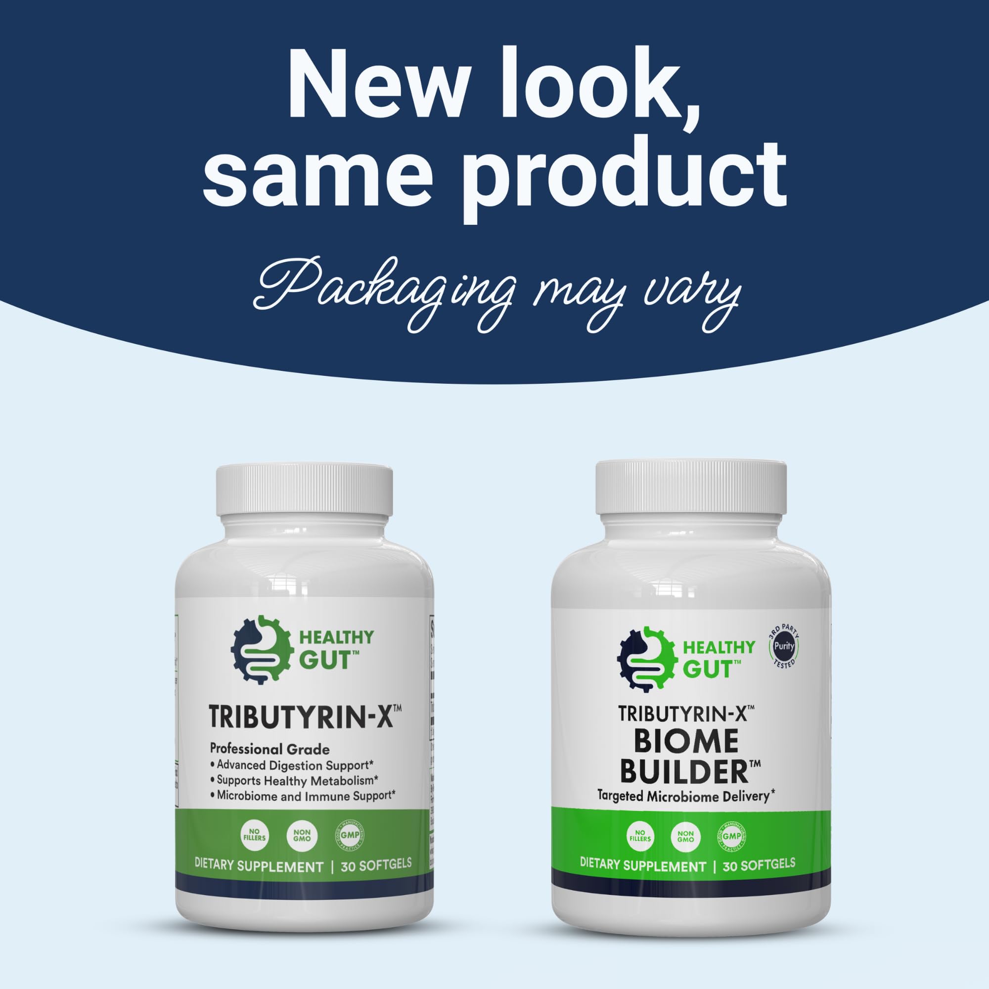 Healthy Gut Tributyrin-X, gélule sans odeur adaptée à un usage quotidien