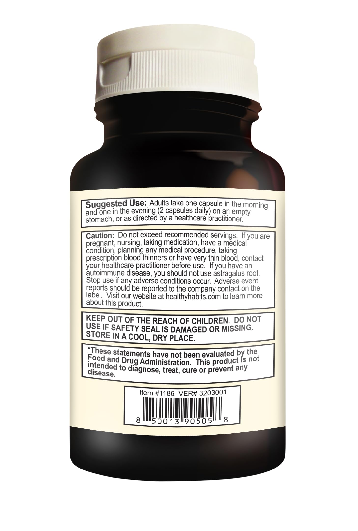 Healthy Habits StemCell Maxum routine quotidienne, capsules faciles à intégrer