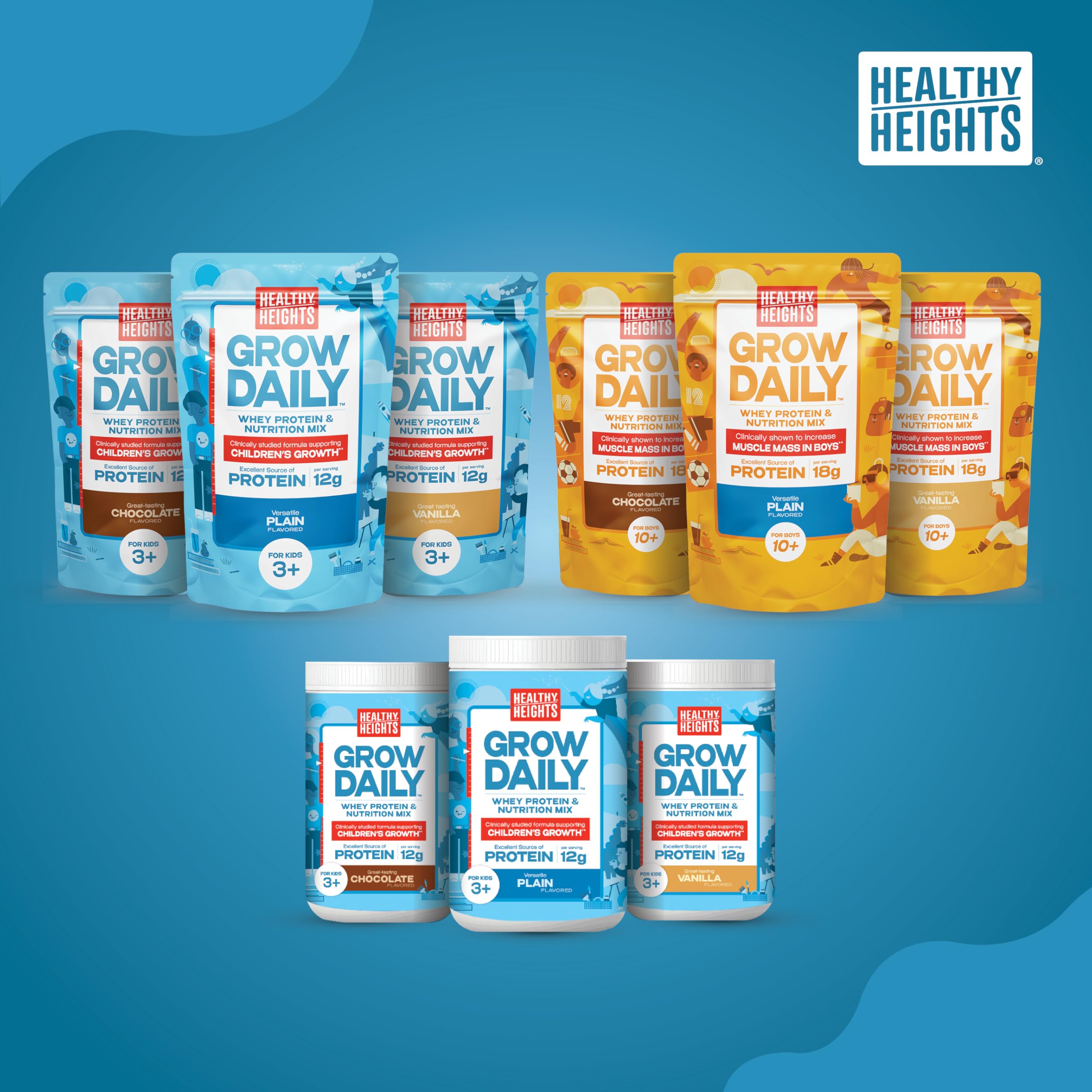 Healthy Heights recette crêpe protéine enfant chocolat facile et savoureuse