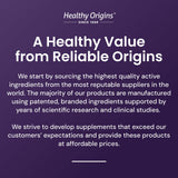 Mode d’emploi Healthy Origins Enzymes Digestives, instructions claires sur le flacon.