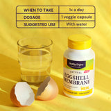 Healthy Origins Eggshell Membrane — forme-veggie: capsules pratiques à intégrer dans la routine.