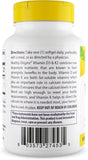 Healthy Origins gélules D3-K2, vue d’ensemble des gélules faciles à avaler.
