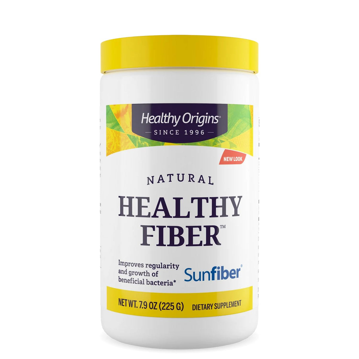 Healthy Origins Healthy Fiber, poudre neutre prête à être mélangée dans une boisson