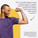 Healthy Origins L-Citrulline — sans gluten pour les régimes sensibles.