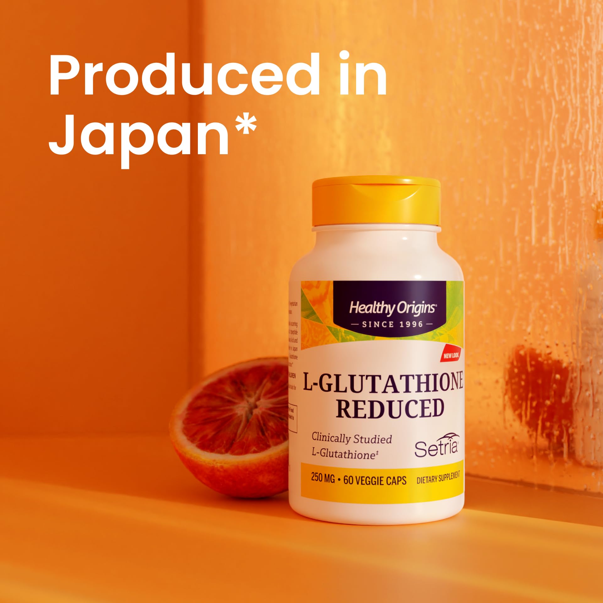 Healthy Origins L-Glutathione – capsules végétales faciles à ingérer