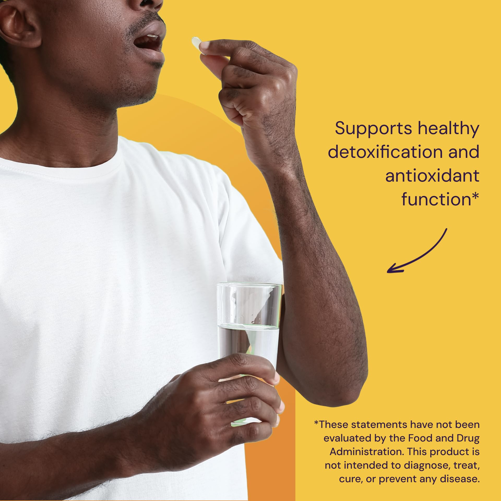 Healthy Origins L-Glutathione – étiquette Setria et informations produit claires