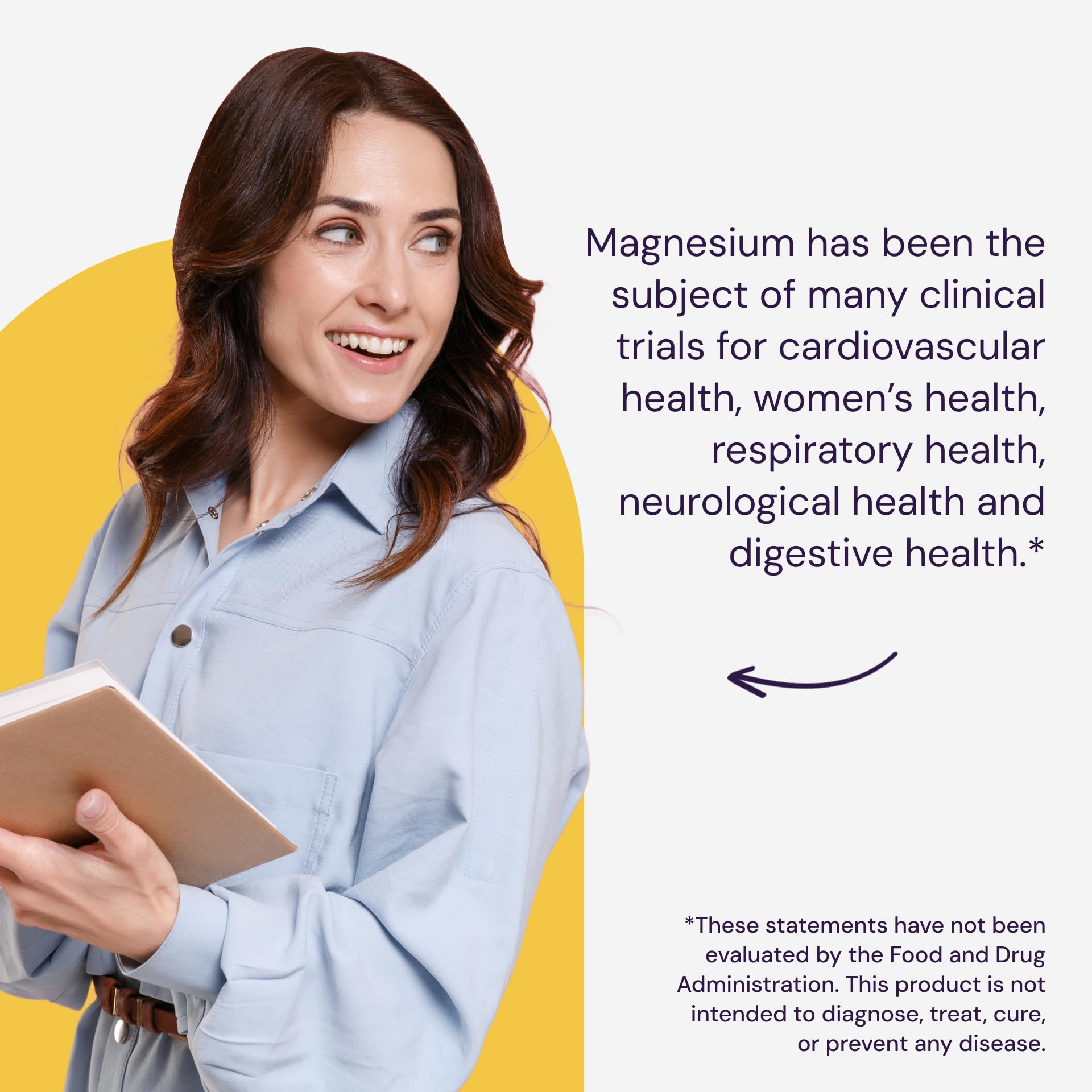 Composition non-OGM de Healthy Origins Magnésium bisglycinate chélaté, qualité assurée