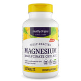 Healthy Origins Magnésium bisglycinate chélaté—emballage pratique pour un soutien quotidien