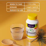 Healthy Origins Pycnogenol application quotidienne – routine simple pour votre bien-être