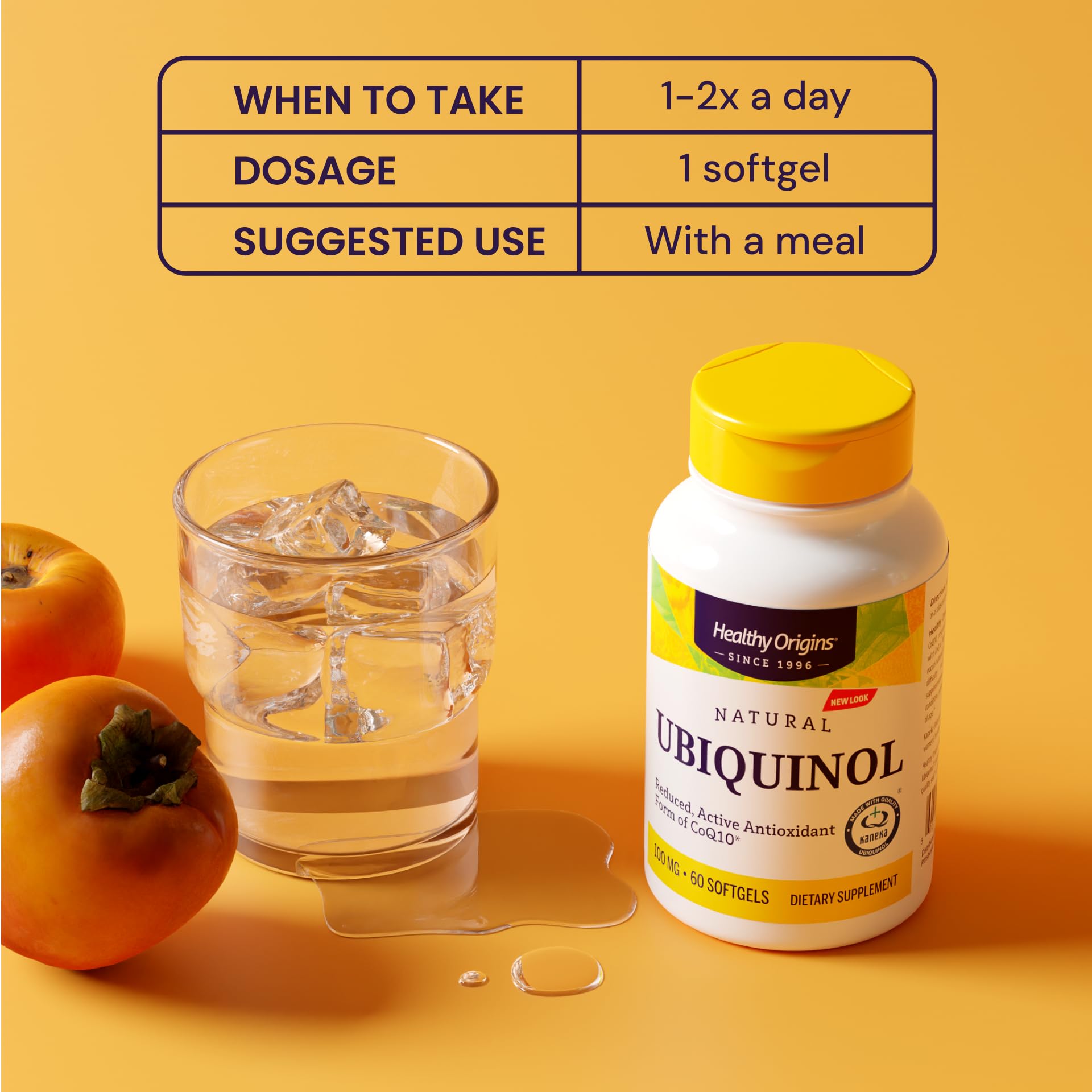 Healthy Origins ubiquinol soutient potentiellement le système cardiovasculaire.