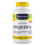 Healthy Origins Ubiquinol – bouteille 50 mg, étiquette lisible et dosage pratique