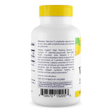 Étiquette Healthy Origins Vitamine C, informations nutritionnelles et composition non-OGM.