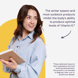 Healthy Origins Vitamine D3, emballage-visuel clair et fiable