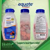 Healthy Surplus antacide avec arômes baies assorties, comprimés faciles à mâcher.