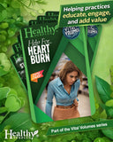 Emballage Healthy Surplus clair et étiquettes lisibles.
