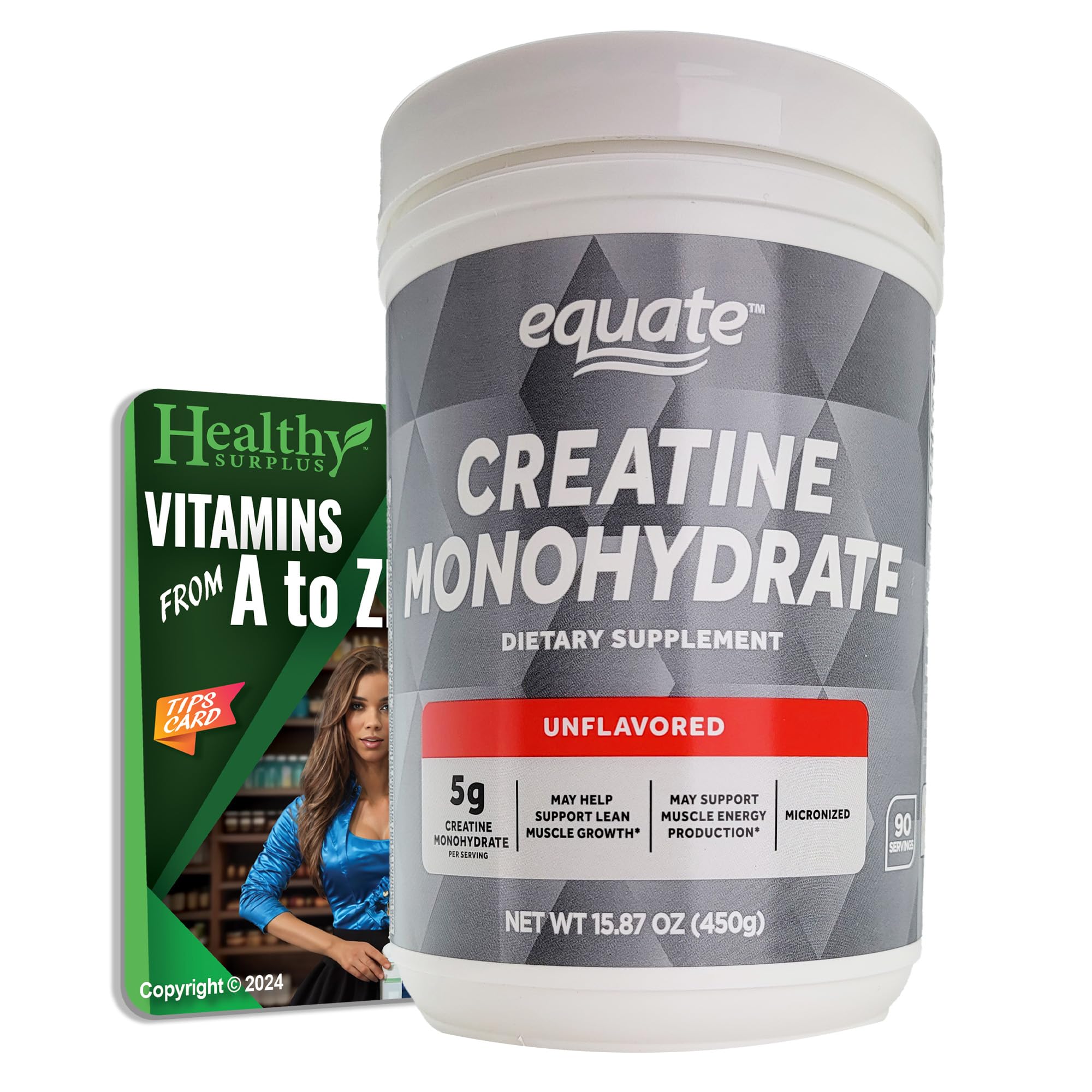 Healthy Surplus Vital Volumes Tips Card – guide d’utilisation pratique pour les entraînements