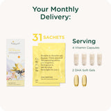 HealthyNest huile-poisson softgels pour les apports en DHA.