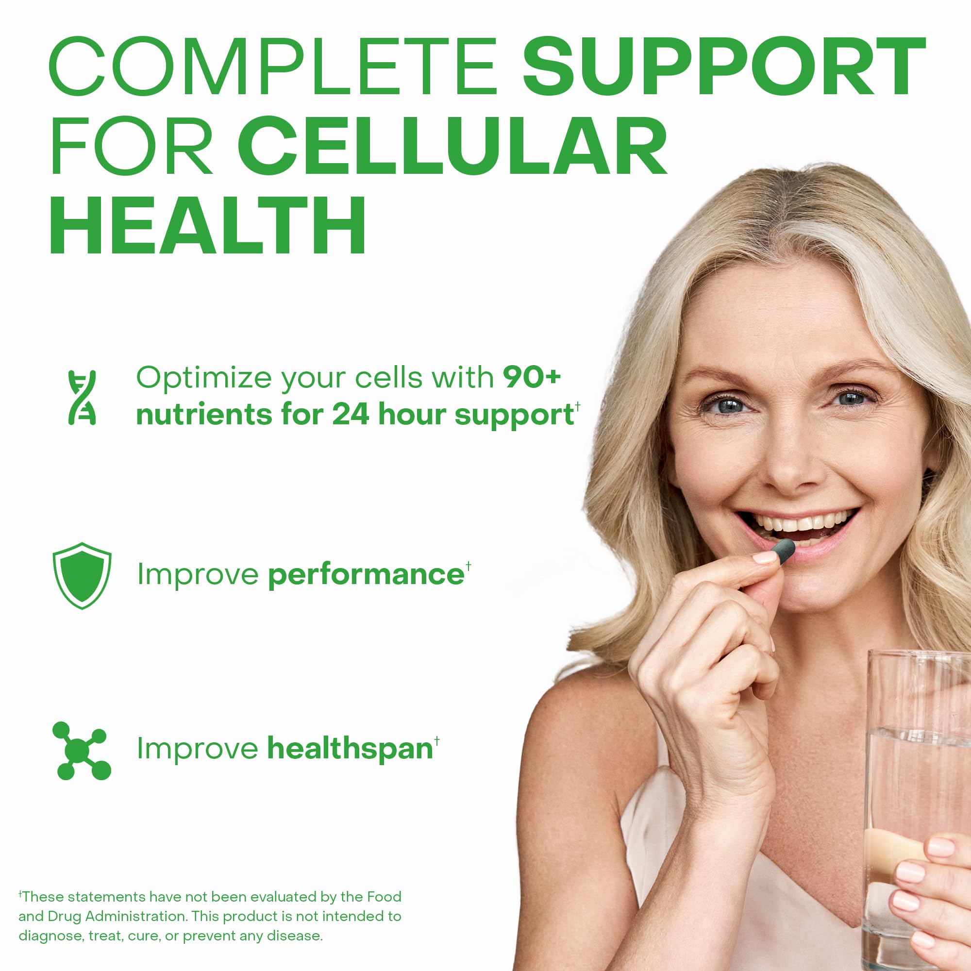 HealthyCell AM/PM – comprimés matin, énergie soutenue et préparation des journées.