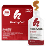 HealthyCell Glucose Support – gel-pack pomme cannelle, pratique à emporter.
