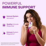 Healthycell Immunité Super Boost: gel saveur mûre pour une dégustation agréable.