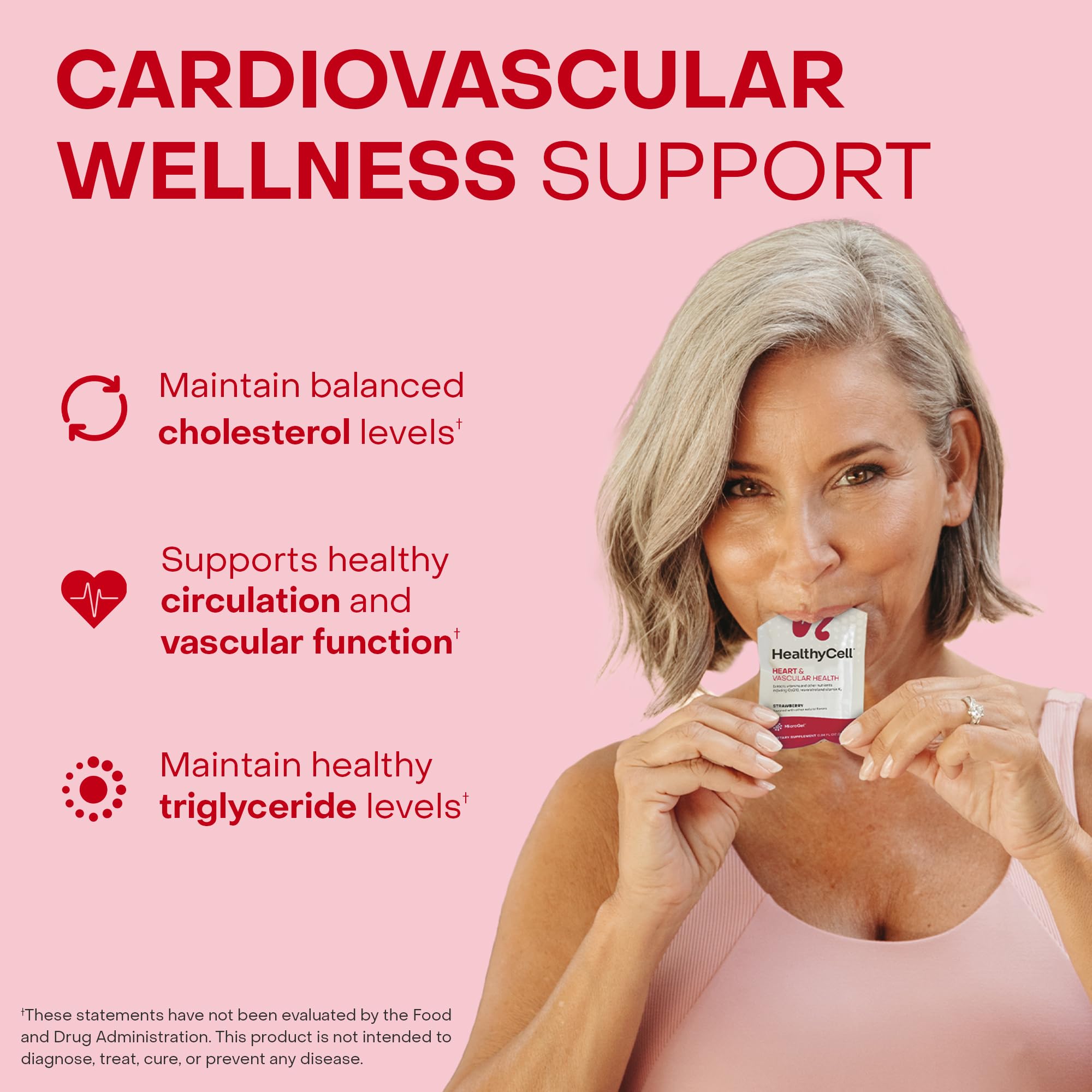 Healthycell microgel absorption supérieure, texture douce facilitant la consommation.