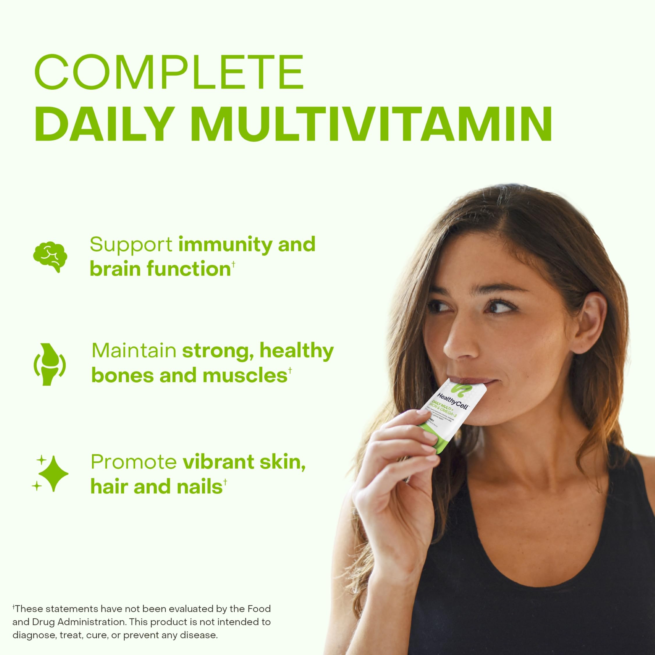 Gel MicroGel ultra-absorbant HealthyCell maximise l'absorption des nutriments.