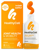 HealthyCell pack-gel-orange-articulations: soutien des articulations avec goût orange.