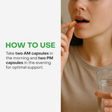 HealthyCell AM/PM – système cellulaire, soutien pour vieillissement sain.