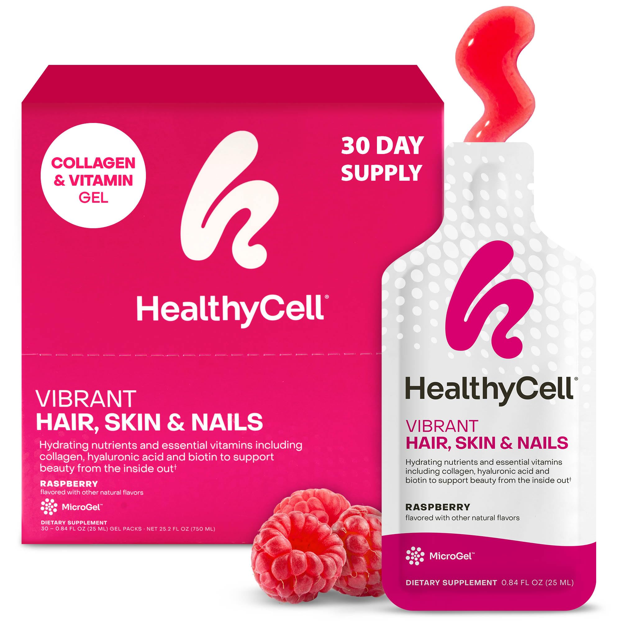 HealthyCell – cheveux, peau et ongles éclatants grâce à ce gel quotidien.