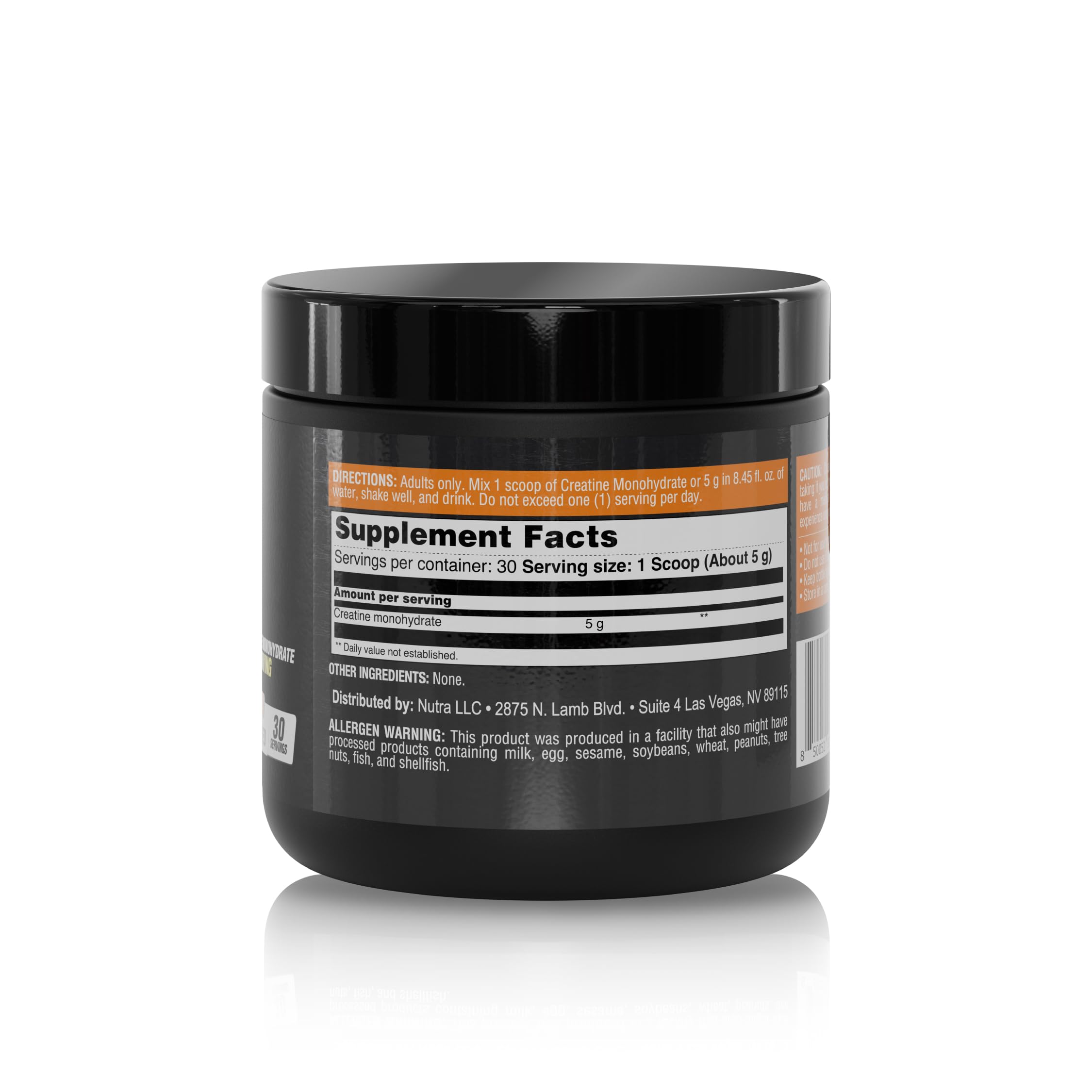 HEALTHY SPORTS Creatine Monohydrate boite-ouverte accès immédiat à une routine sportive