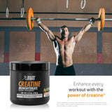 HEALTHY SPORTS Creatine Monohydrate poudre-melange-eau dissolution rapide pour boisson fluide