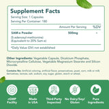 HealthyWayRx SAM-e 500 mg – Ingrédients naturels et haute absorption.