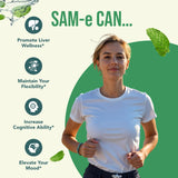 HealthyWayRx SAM-e 500 mg – Fabriqué aux États‑Unis dans une installation conforme.