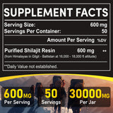 Doseur inclus pour Shilajit Résine Healtiko, dose précise pour une routine fiable.