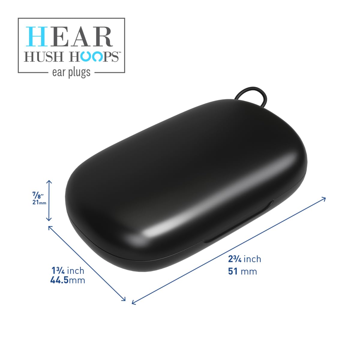 HEAR HUSH HOOPS, stabilité renforcée évitant le glissement pendant l’usage.