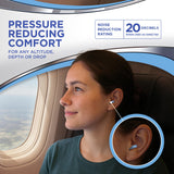 Hearos AirPlugs, silicone sans latex pour hypoallergénique et confort