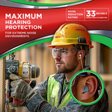 HEAROS Xtreme bouchons d'oreille mousse, léger isolation lors de concerts et déplacements.