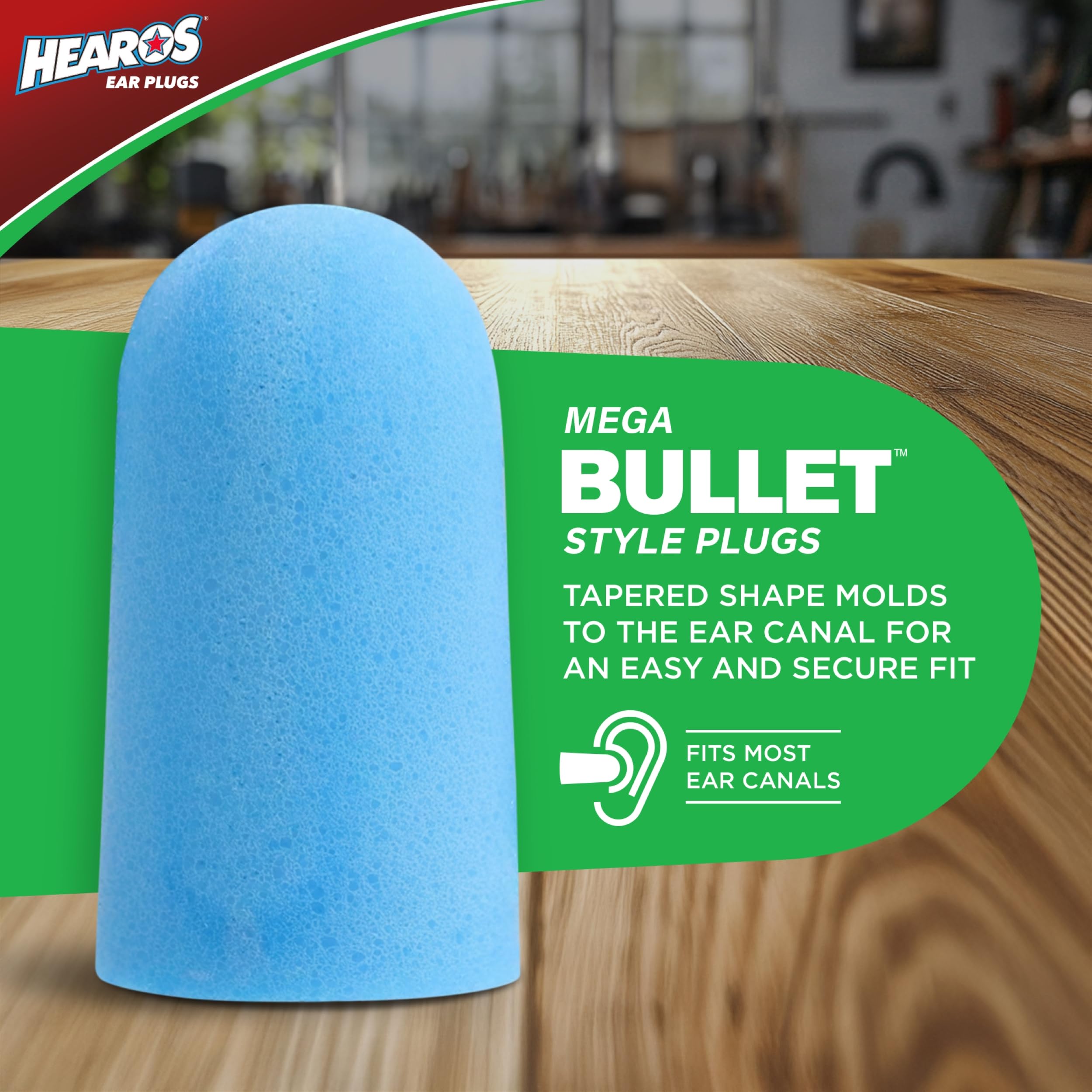 HEAROS Xtreme bouchons d'oreille mousse, pratique et hygiénique pour le travail nocturne.