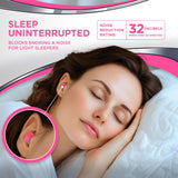 Mousse à expansion lente Hearos : ajustement fiable et confort durable.