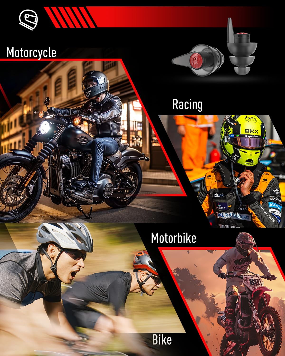 Hearprotek cadeau moto idéal pour passionnés de moto