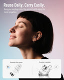 Hearprotek design discret: bouchons d'oreille discret sur scène.