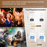 Hearprotek filtre attenuation 23db offrant protection adaptable.