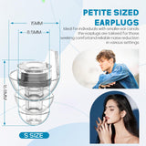 Hearprotek silicone doux, design confortable pour une écoute longue sans fatigue.