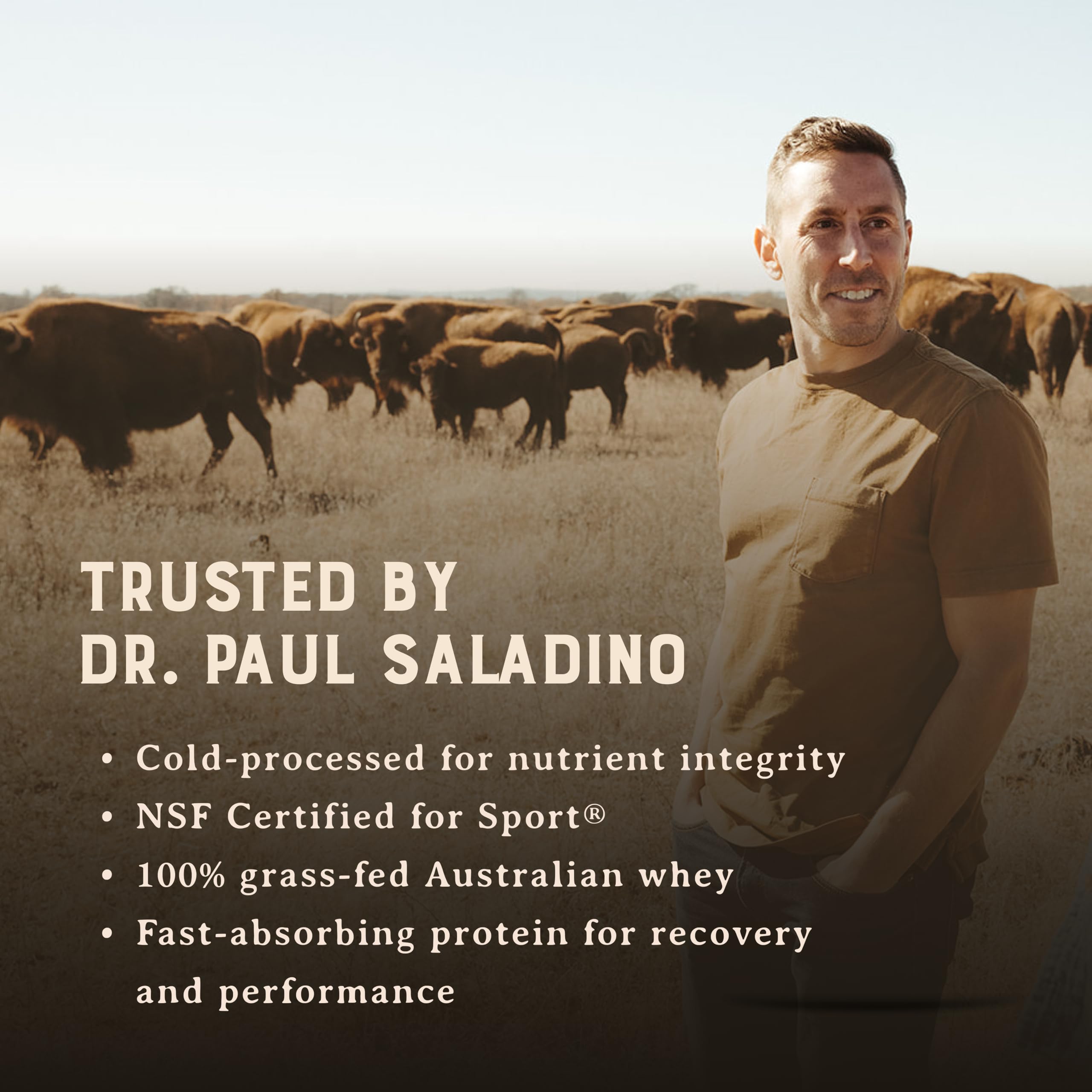 Étiquette HEART & SOIL: certification NSF pour le sport.