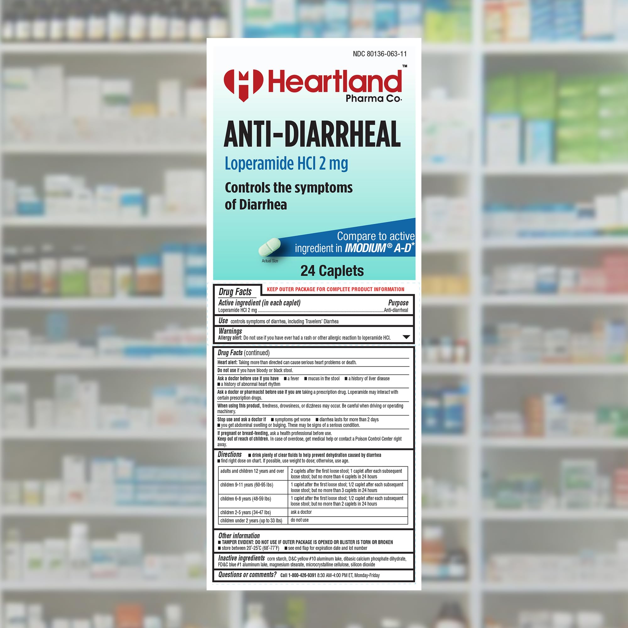 Gros plan sur les comprimés Heartland Pharma pour voyage et praticité.