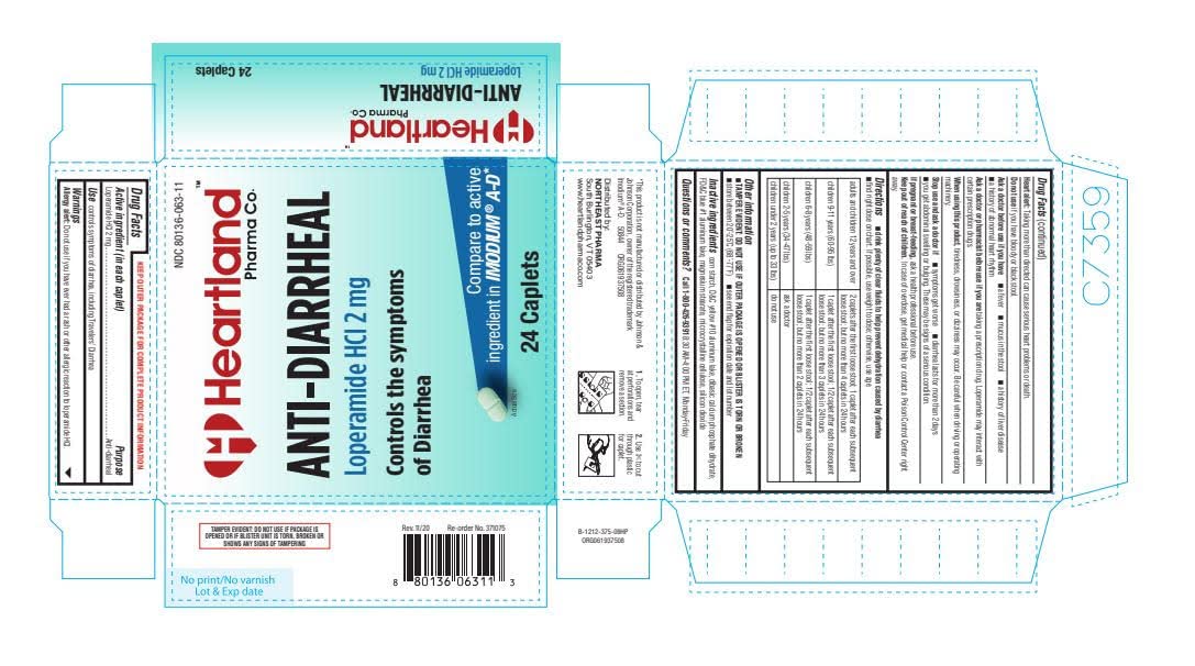 Emballage blister de Heartland Pharma, dosage précis et utilisation discrète en déplacement.