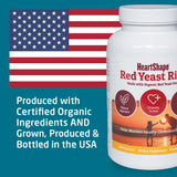 HeartShape riz de levure rouge – dosage quotidien suggéré et praticité.